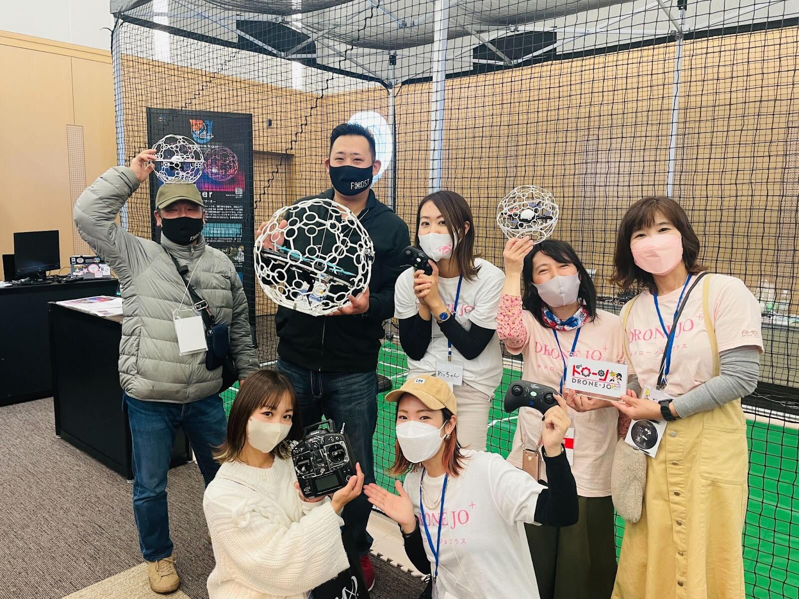 Japan Drone 九州の大分・福島合同ブース出展にてドローン操縦体験を実施【ドローンジョプラス】