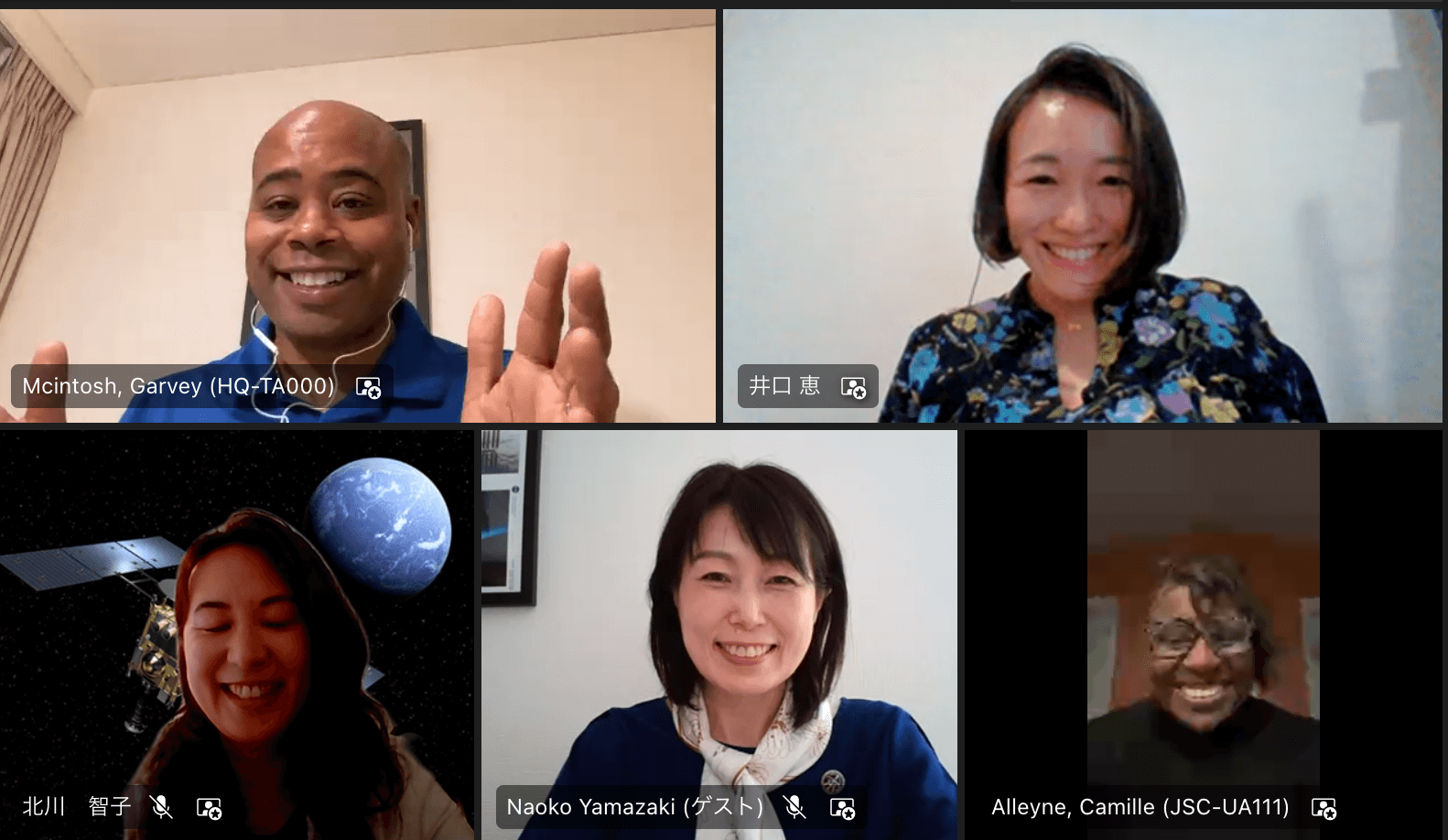 NASA主催 Women’s History Month に宇宙飛行士山崎直子氏、JAXA北川智子氏とともに登壇