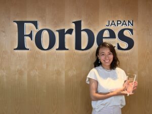 井口恵（株式会社Kanatta代表）がForbes JAPAN WOMEN AWARD 2024でパイオニア賞を受賞